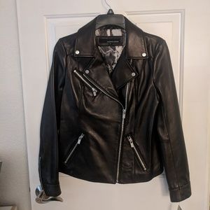 Genuine 100% Leather Super-Cool Moto Jacket